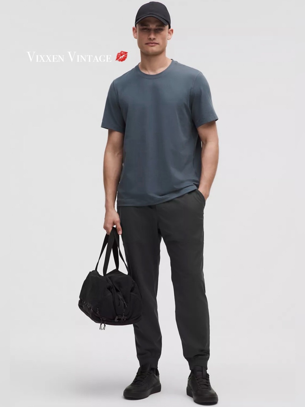 LULULEMON 'ABC WARPSTREME JOGGER REGULAR 30"' IN OBSIDIAN